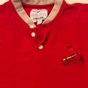 Cardinals Henley tee